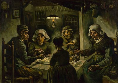 I mangiatori di patate, 1885 da Vincent van Gogh